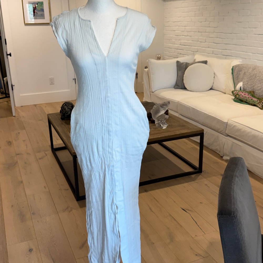 Skin Ramona caftan dress with pockets